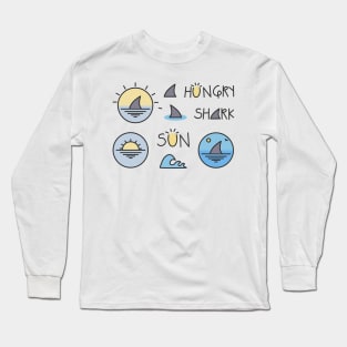 Hungry Shark Long Sleeve T-Shirt